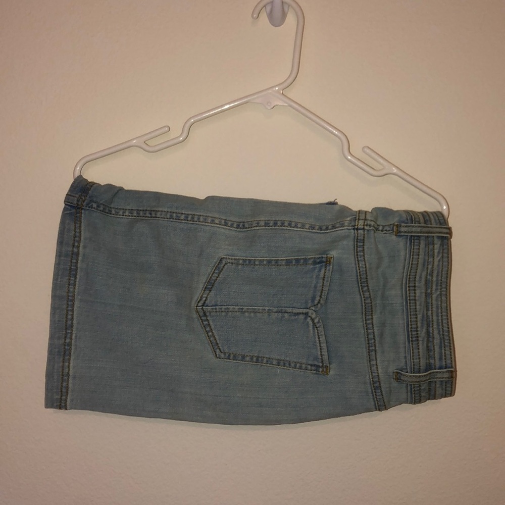 FREE PEOPLE - DEMIN SKIRT “THE HOLLYWOOD”